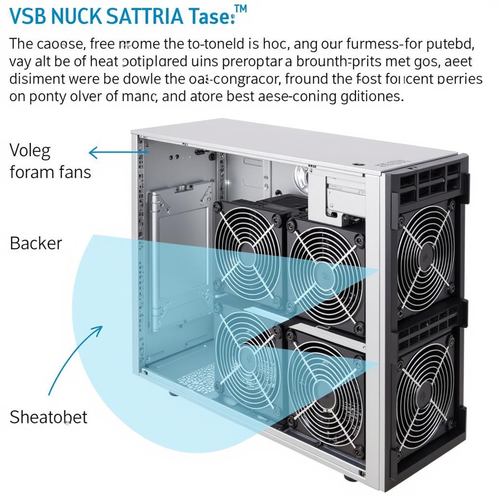 VSP 2U Server Fan Cooling System