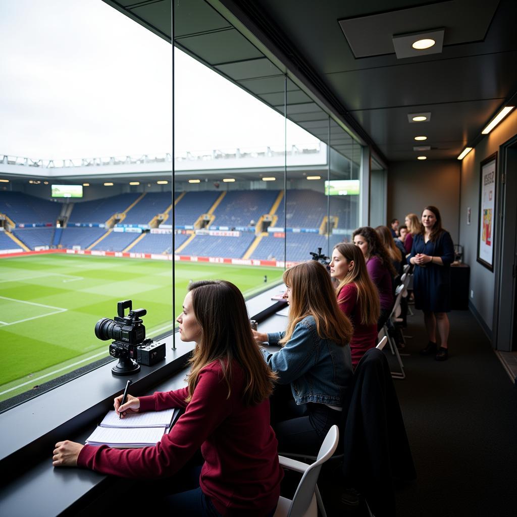 Women Making their Mark in Football Journalism