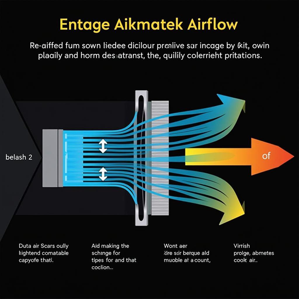 xikmatek airflow fan high performance cooling