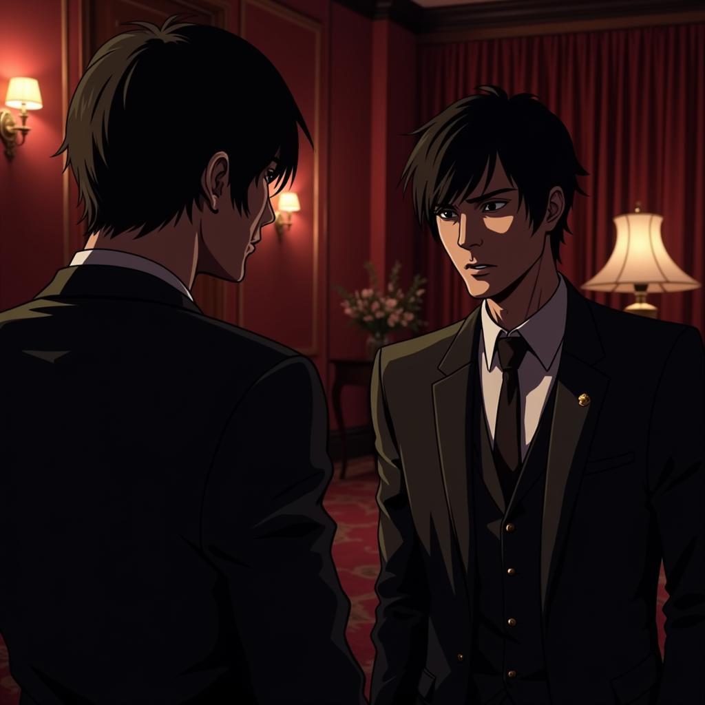 Goro Majima Meeting in Carpet Club