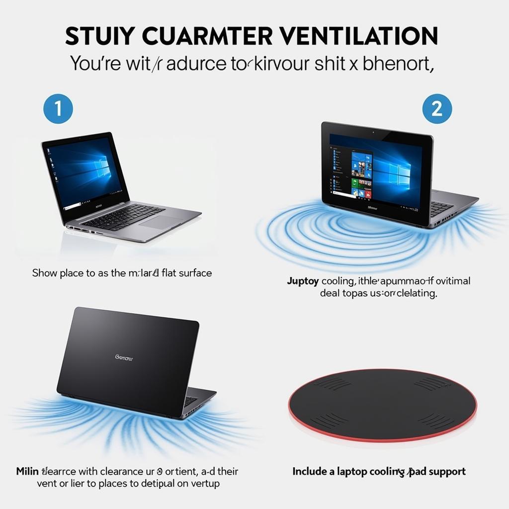 ASUS Zenbook 14 Optimal Ventilation Setup