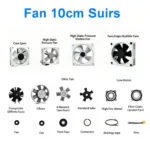 Types of 10cm Fans