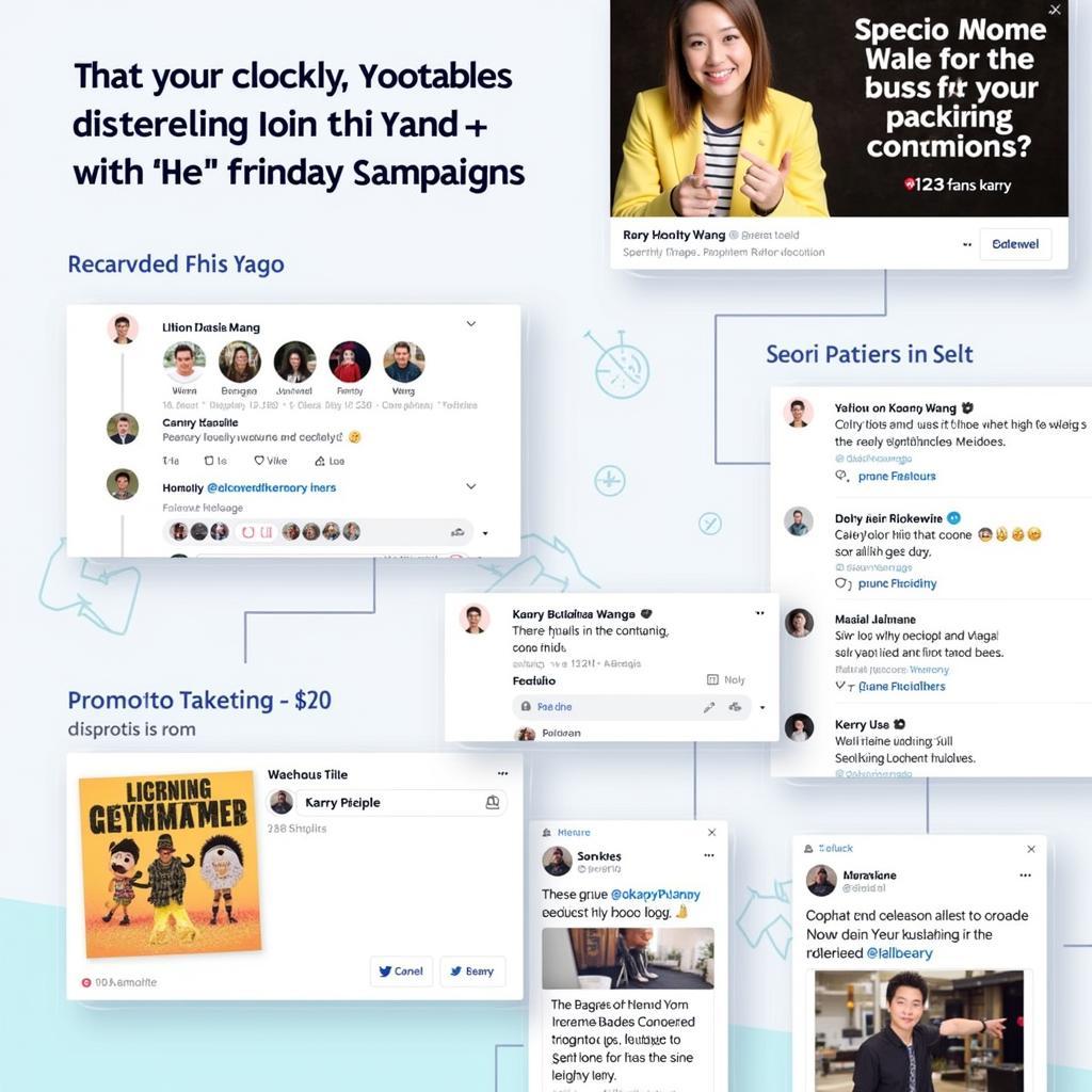 123 Fans Karry Social Media Campaign: A screenshot of a social media campaign organized by 123 fans karry, showcasing trending hashtags and fan-created content supporting Karry Wang.  