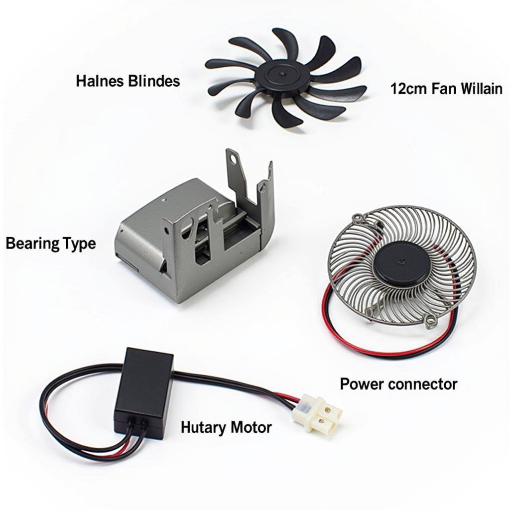 12cm Fan Features