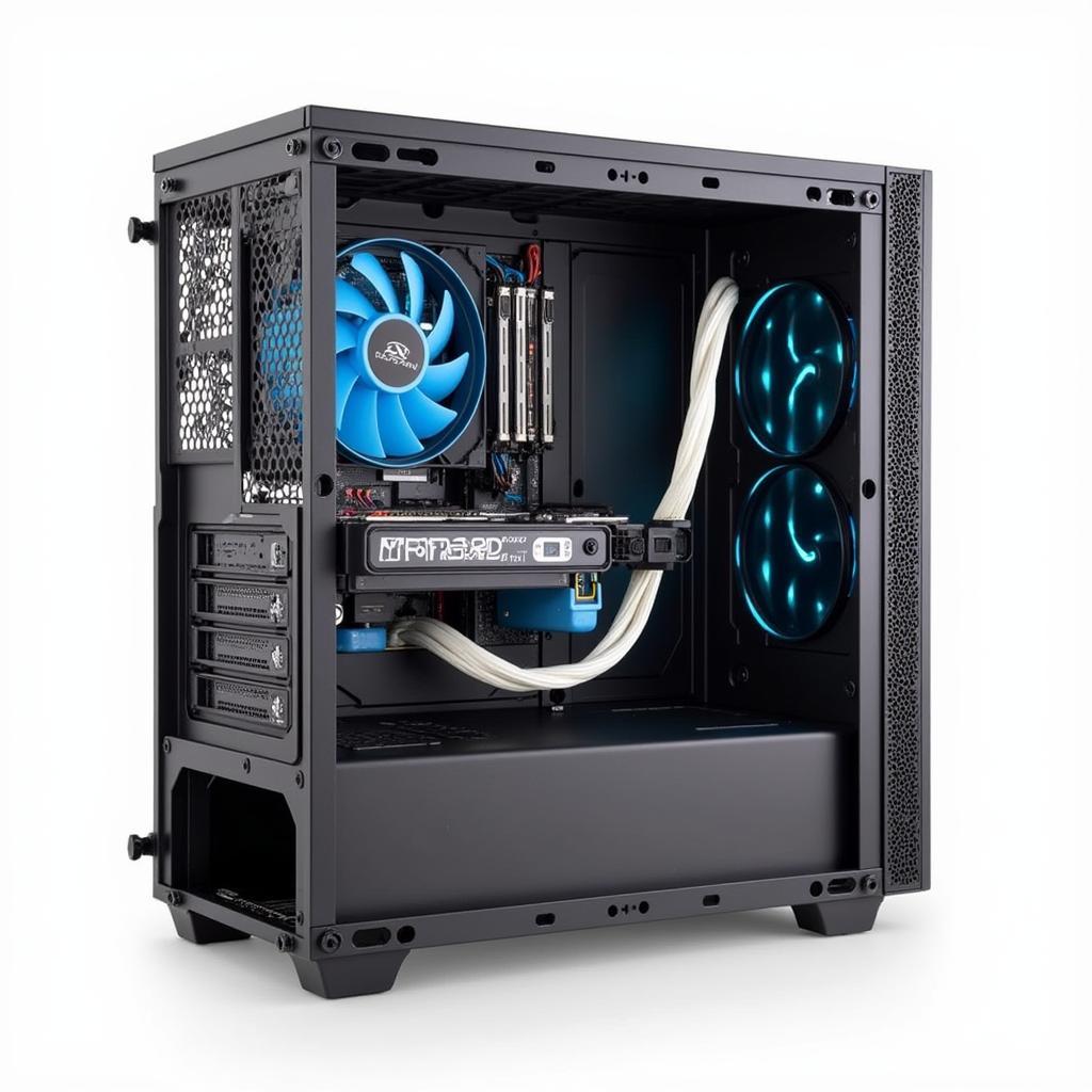 12cm Slim Fan in Compact PC Case