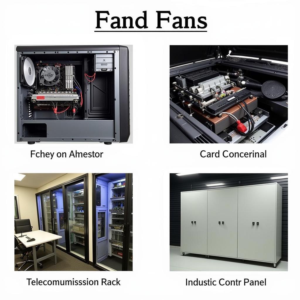 12V DC Fan Applications