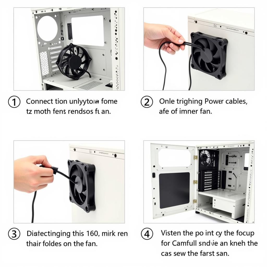 Installing a 140mm Fan in a PC Case