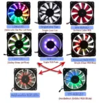 Different 14cm Fan LED Lighting Options