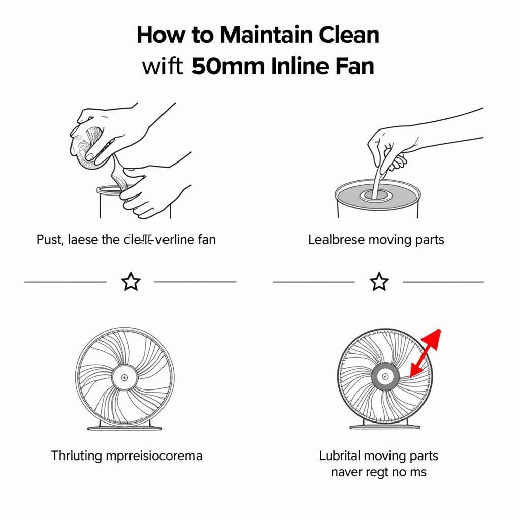 Maintaining Your 150mm Inline Fan