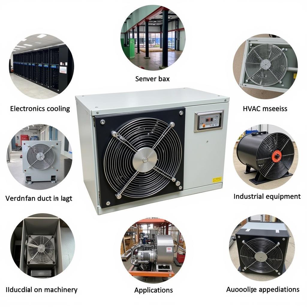 Applications of 24V CU Fans in Various Industries