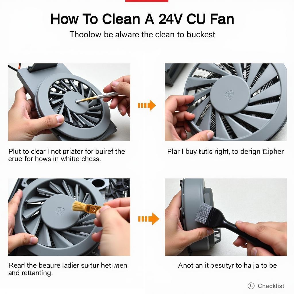 Maintaining a 24V CU Fan: Cleaning and Inspection