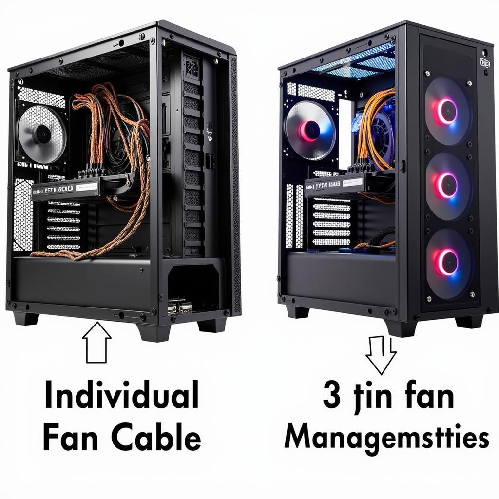 Improved Cable Management with 3-Pin Fan Hub