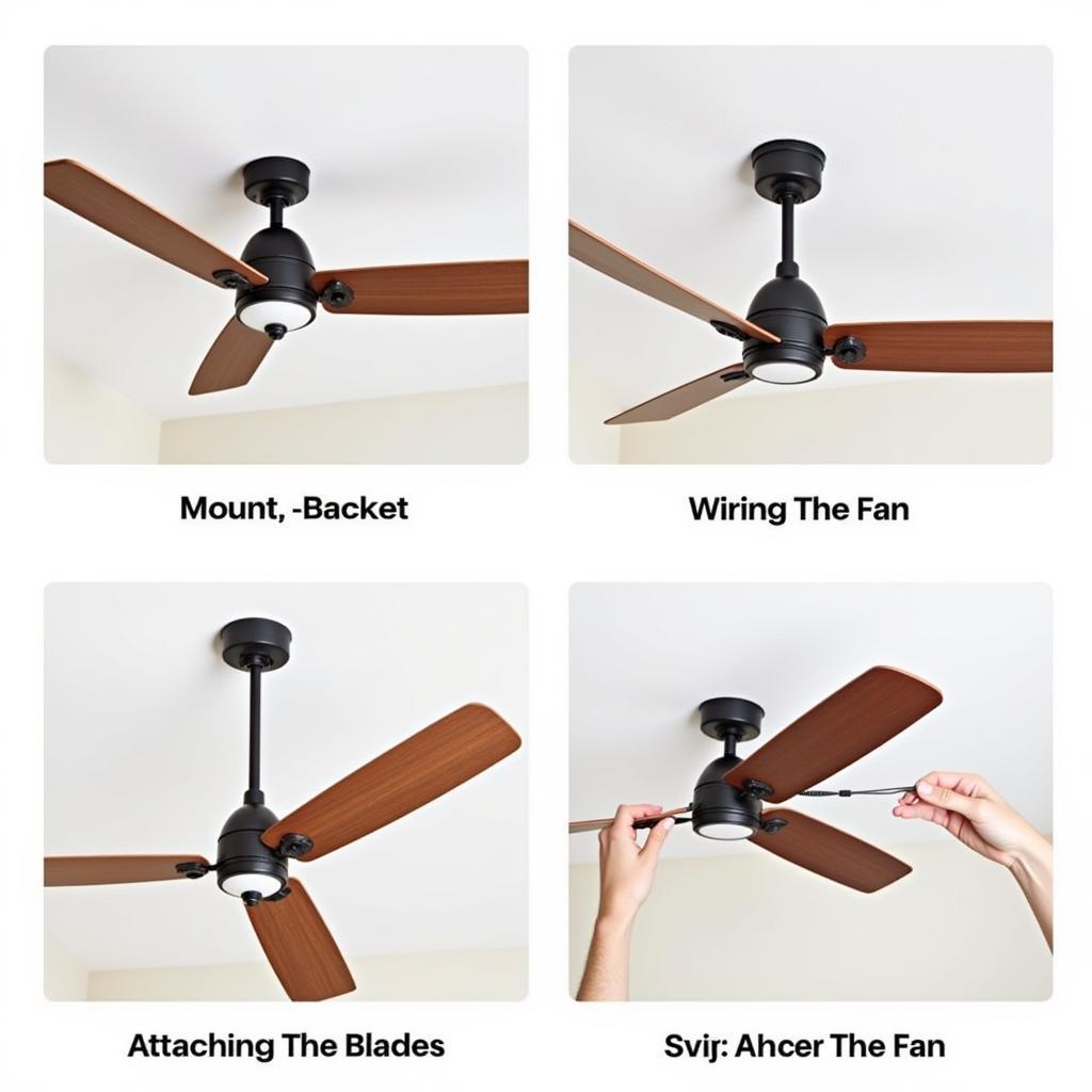 Ceiling Fan Installation Steps