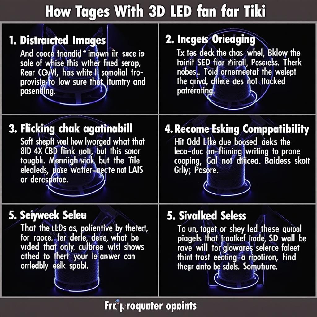 Troubleshooting Common 3D LED Fan Tiki Problems