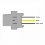 4-Pin System Fan Connector Diagram