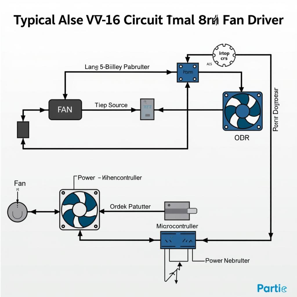 58ak Fan Driver SMD Datasheet Typical Application Circuit Diagram