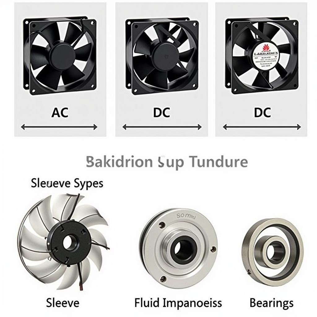 Types of 60mm Fans