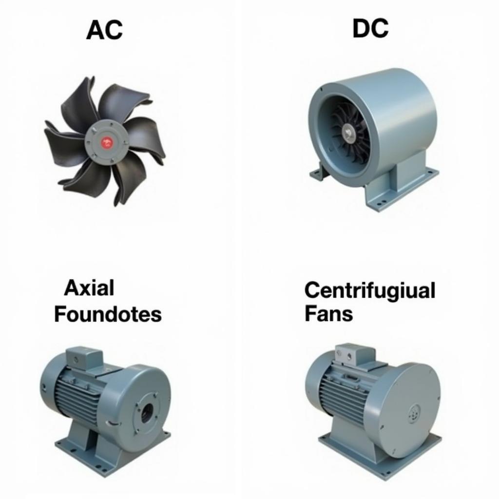 Different Types of 7cm Fans