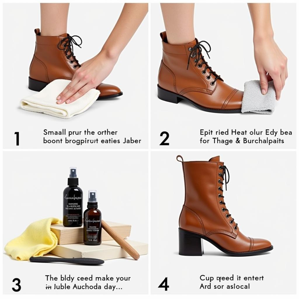 Caring for 8-Eyelet Ankle Boots