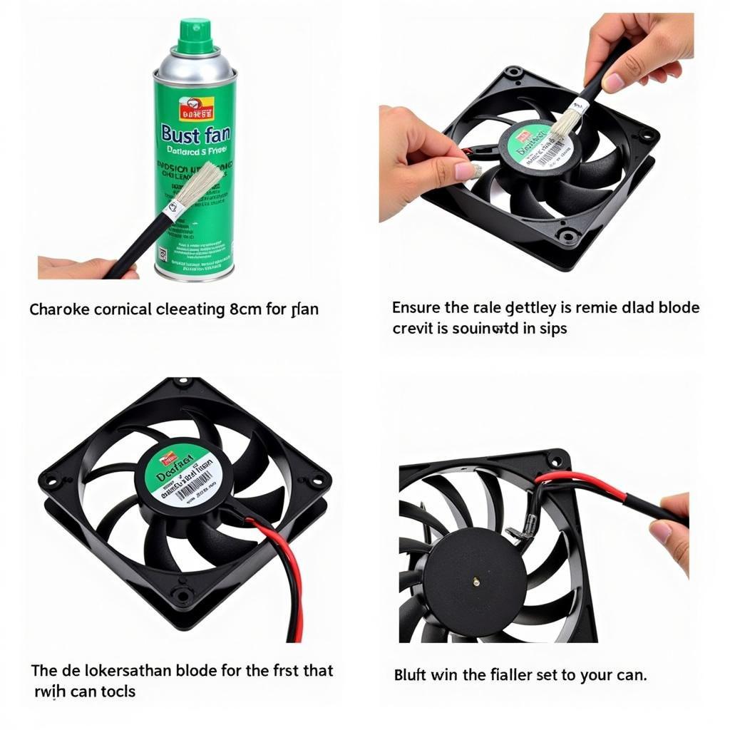 Maintaining an 8cm 24v Fan