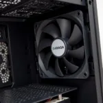 8cm Fan Installed in a Small PC Case