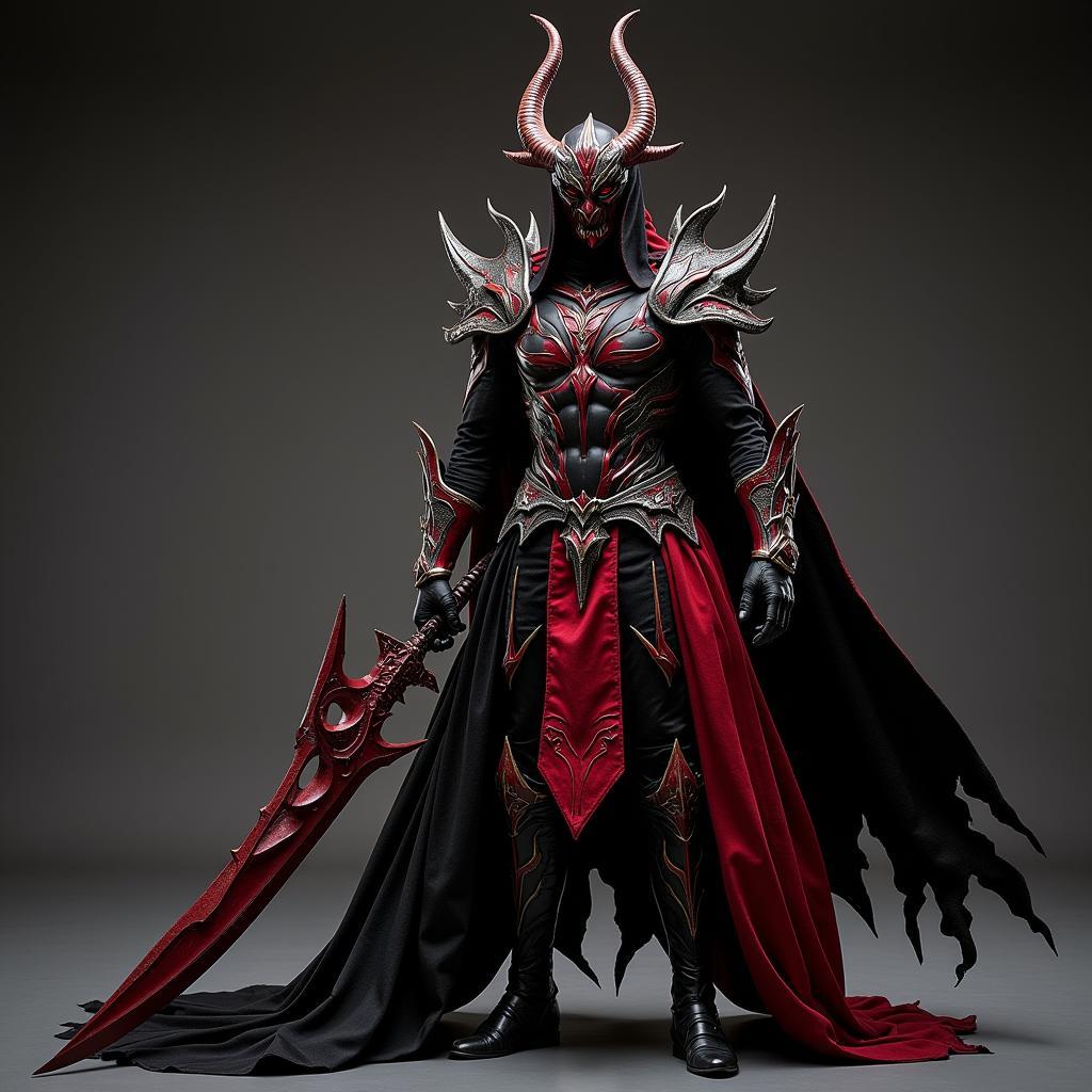 Epic Aatrox Cosplay Brings the Darkin to Life