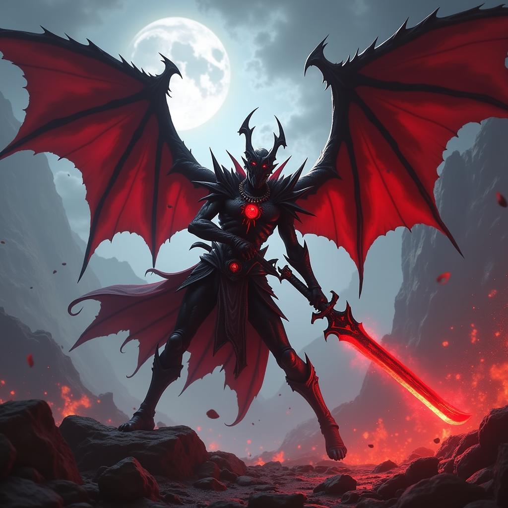 Aatrox Unleashes His Fury in Stunning Fan Art