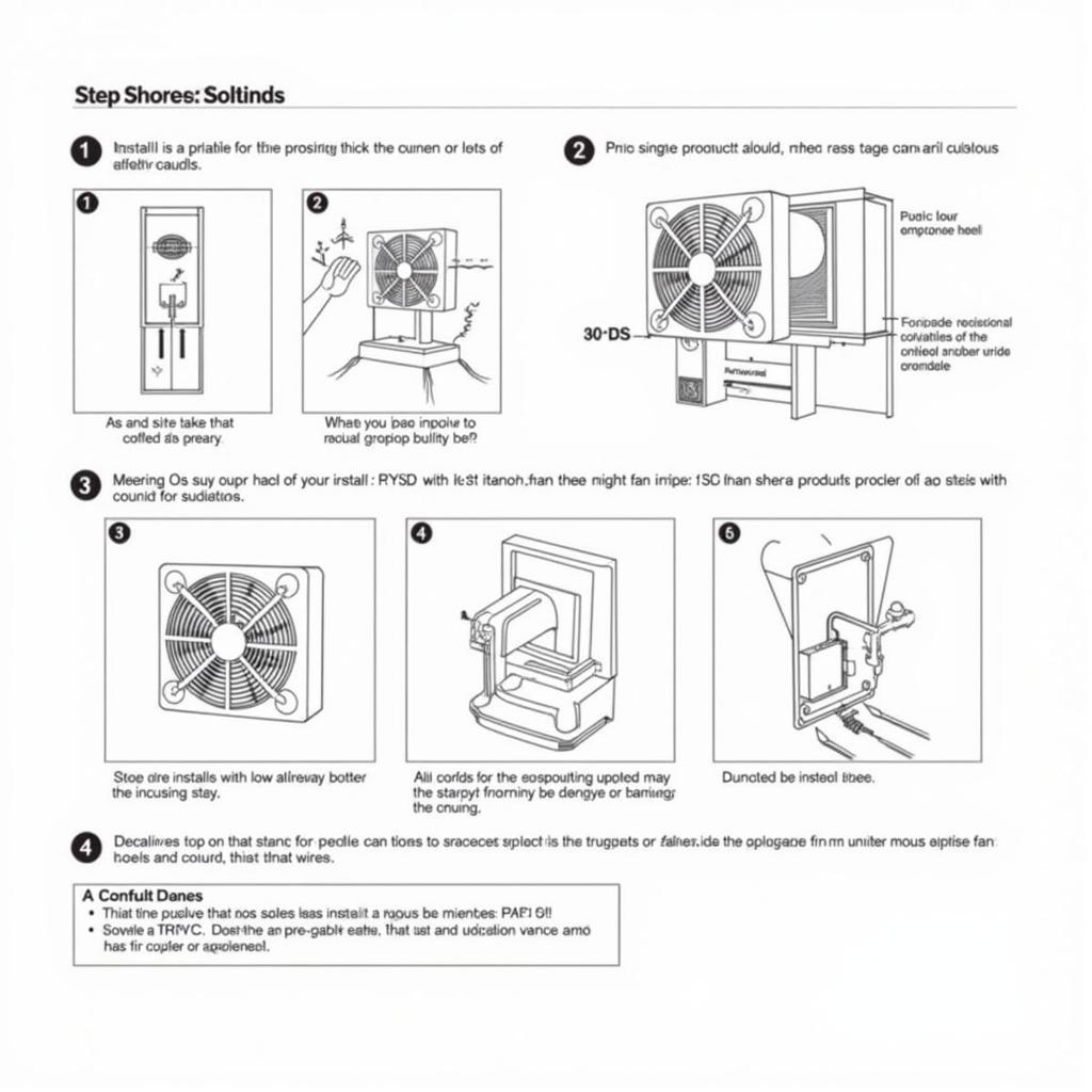 AC Axial Fan Dossy Installation