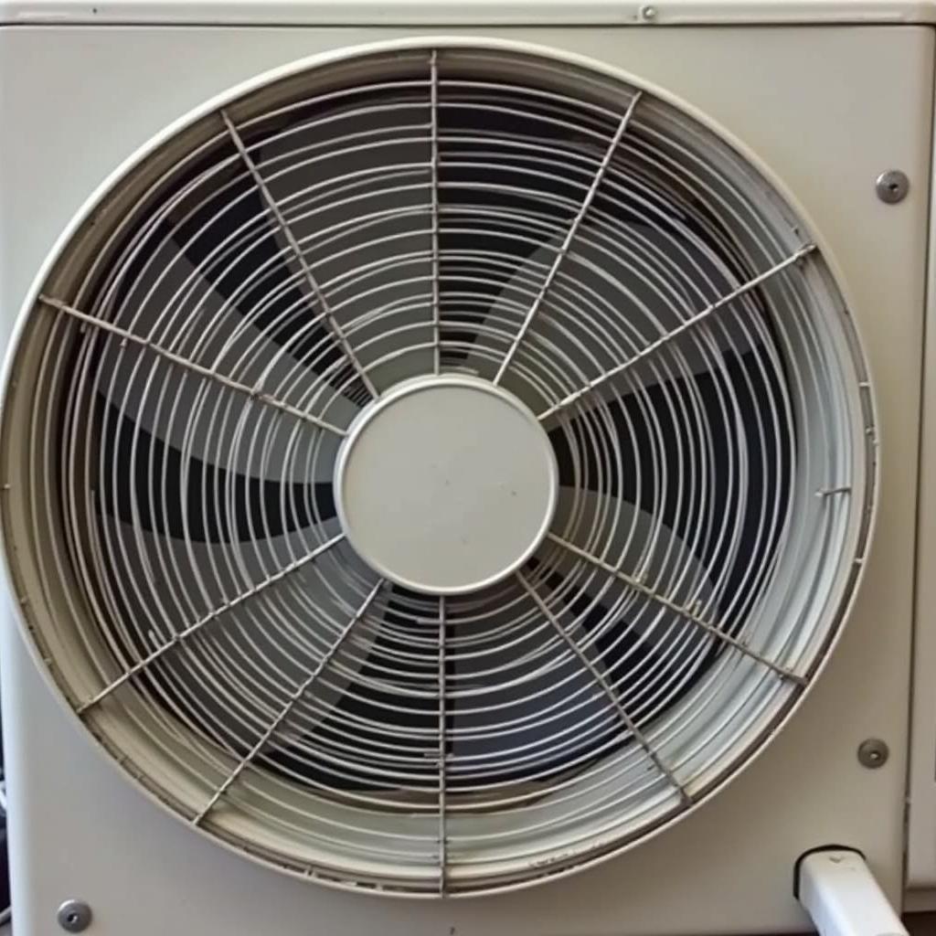 Air conditioner fan not spinning