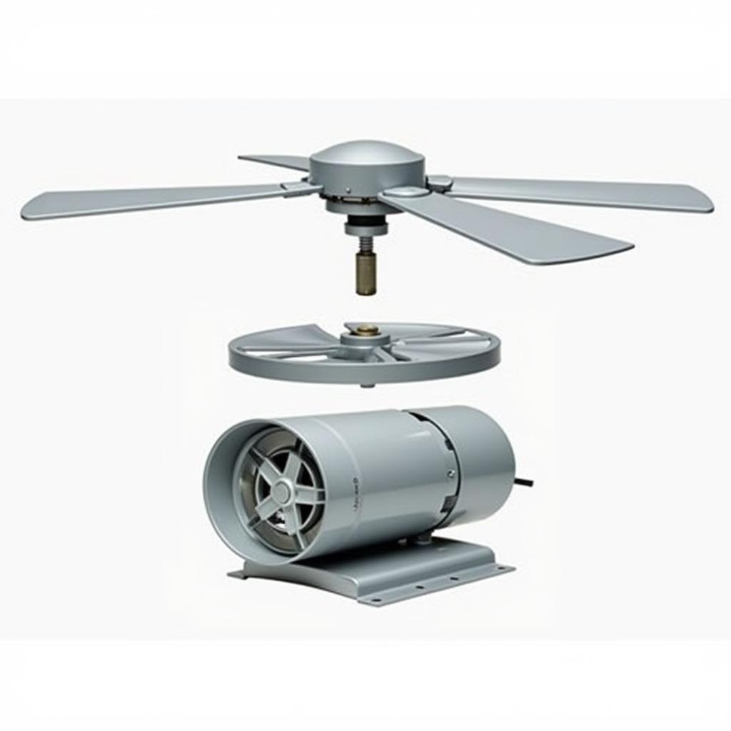 Air Conditioner Fan Unit Components: Motor, Capacitor, and Blades