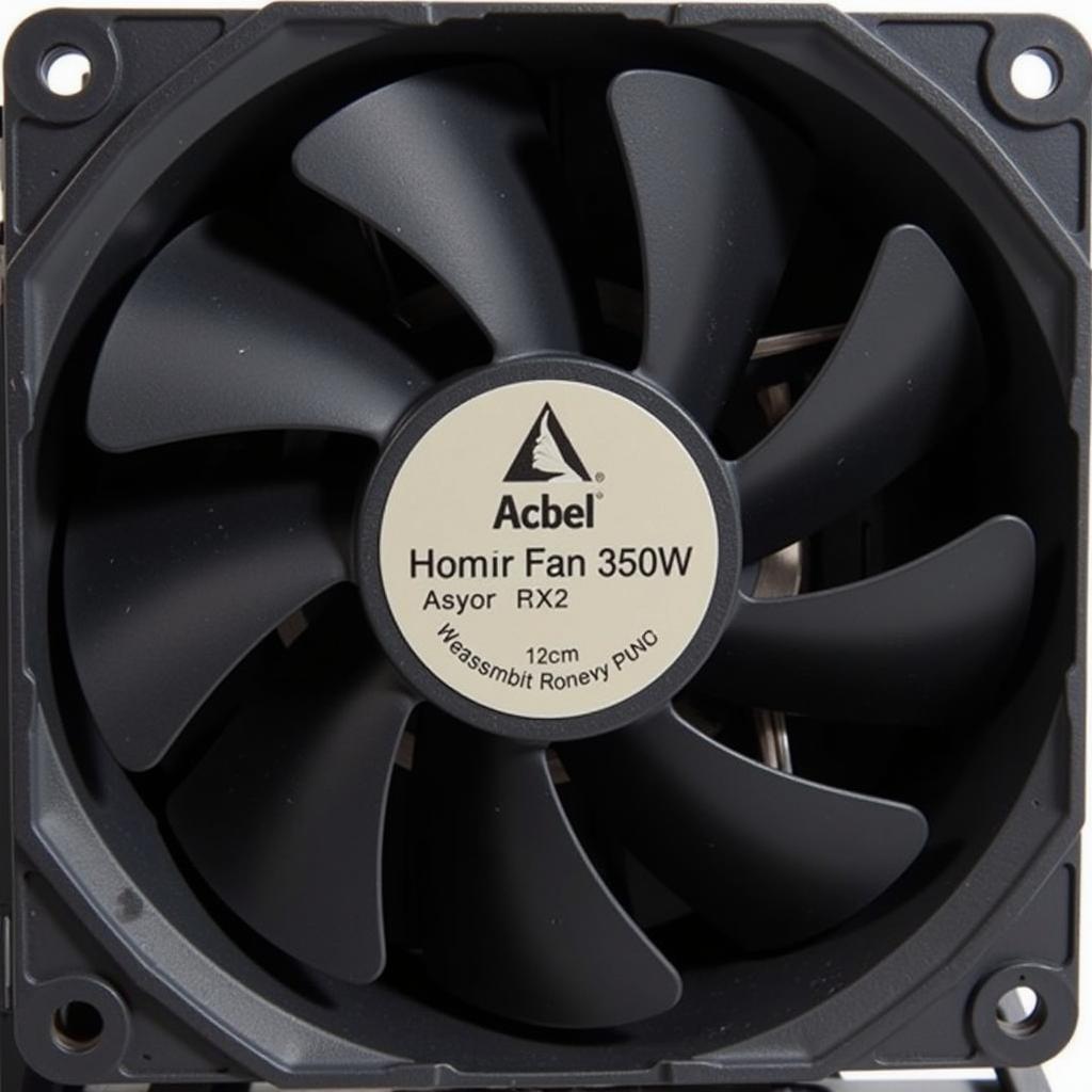 Acbel HK450 350W Fan Closeup