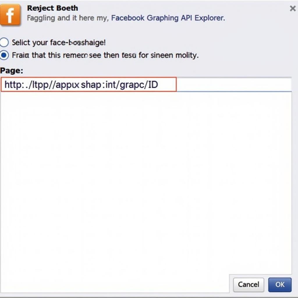 Accessing Facebook Graph API Explorer