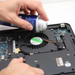 Cleaning the CPU Fan of an Acer Aspire S3-951