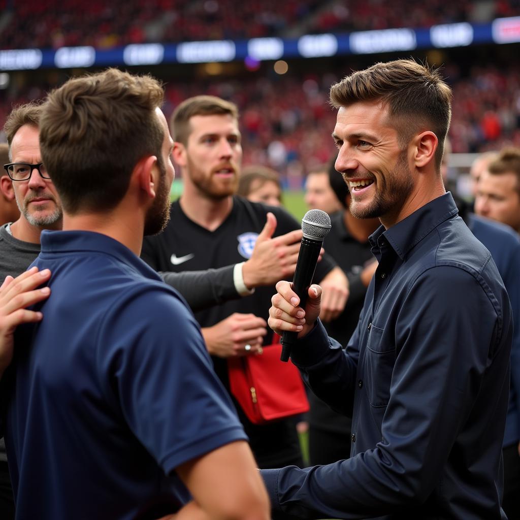 Adam Lallana Expressing Gratitude to Fans