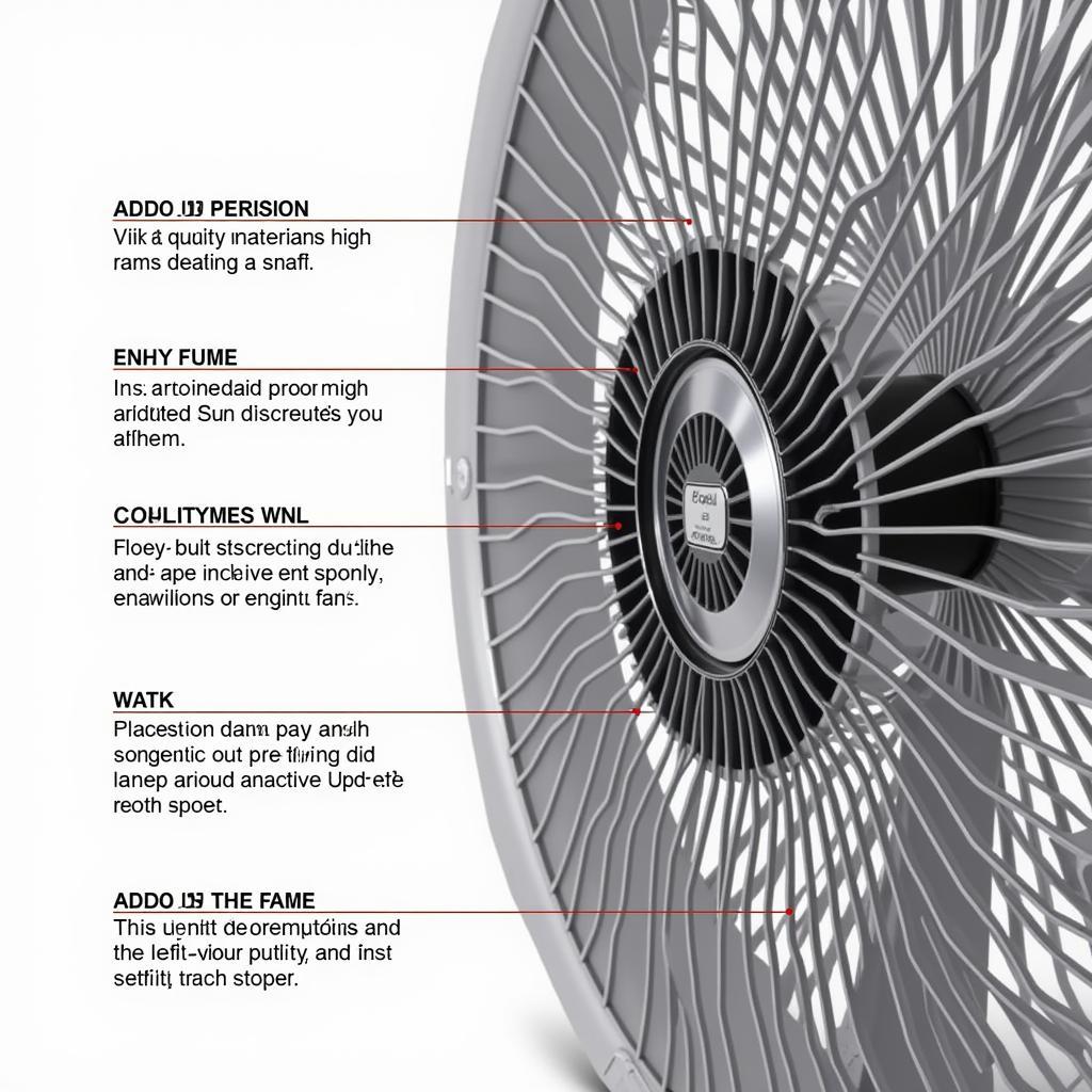 Adda Fan Internal Components