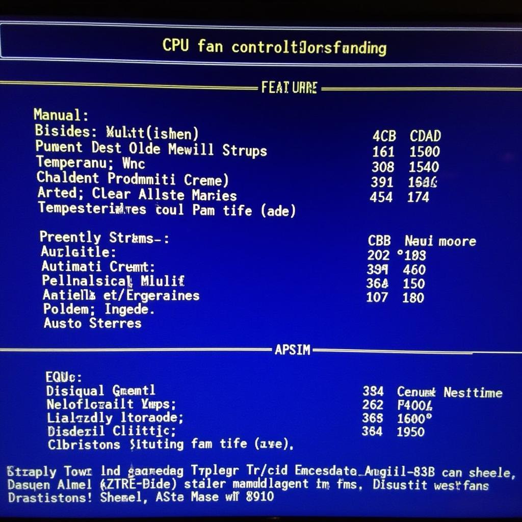 Adjusting CPU Fan Speed in BIOS Settings