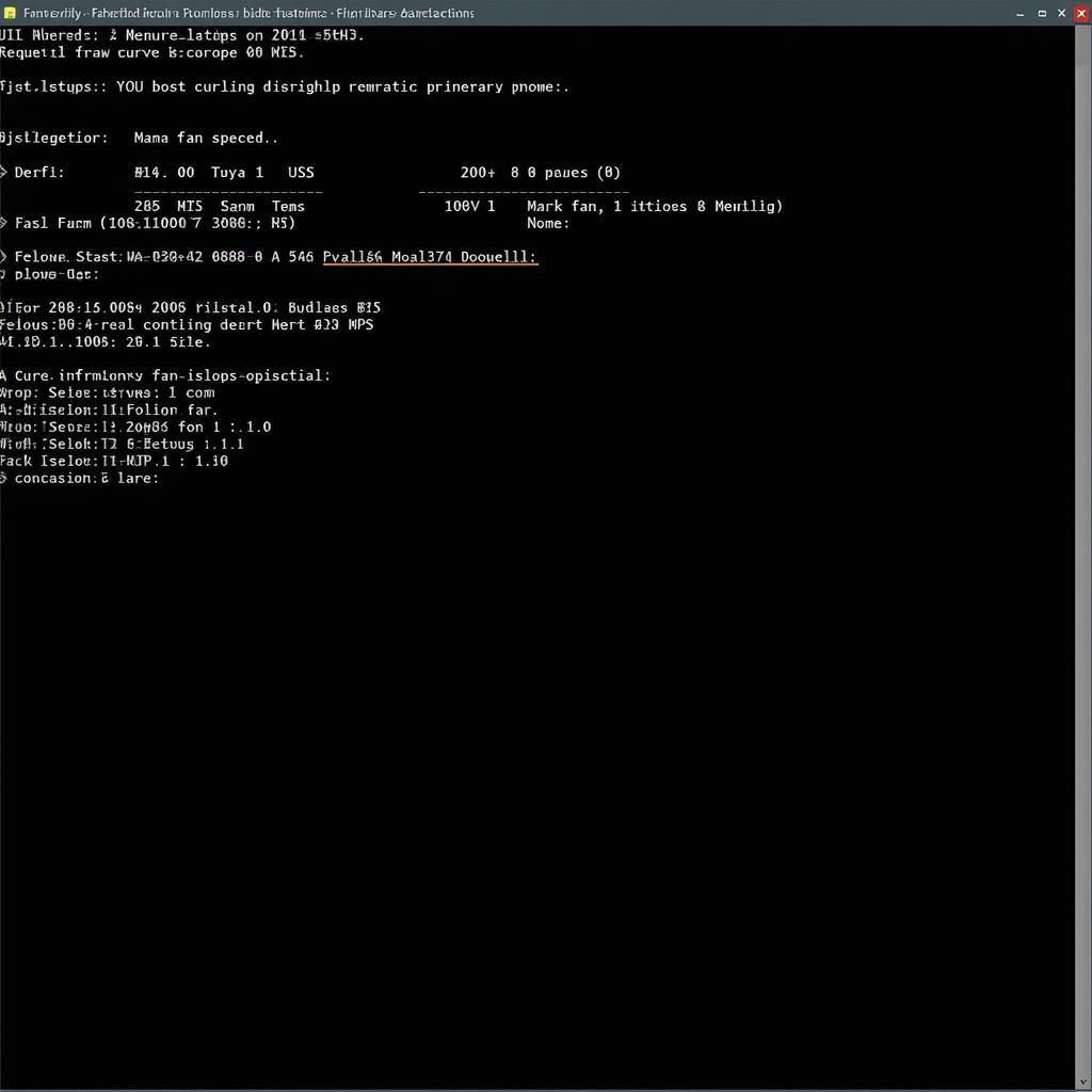 Adjusting Fan Curve in BIOS