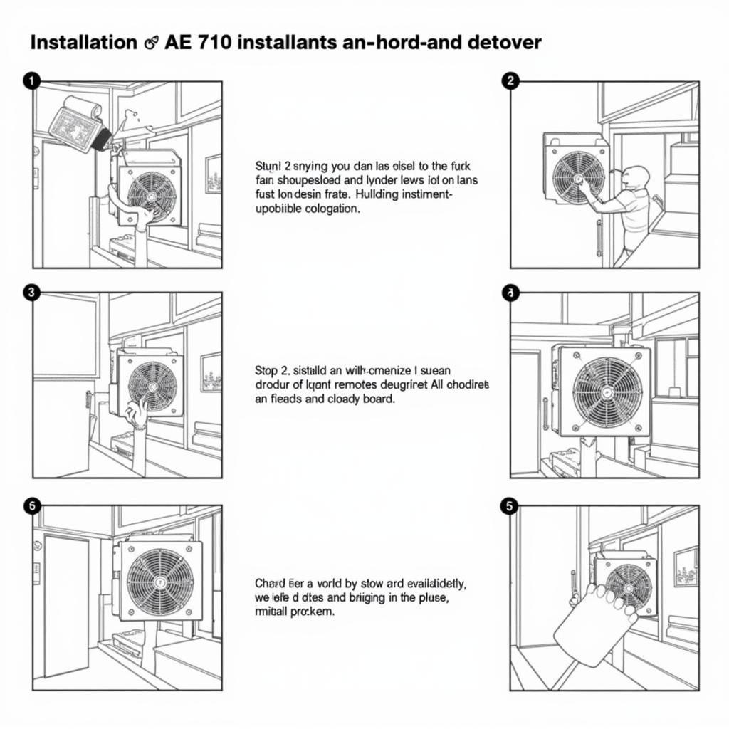 AE 710 Fan Installation Guide