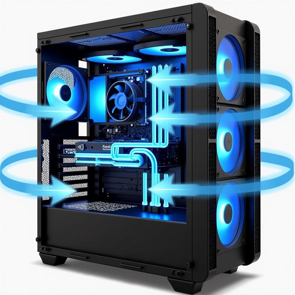 Aerocool Fan Placement and Airflow: Intake vs. Exhaust