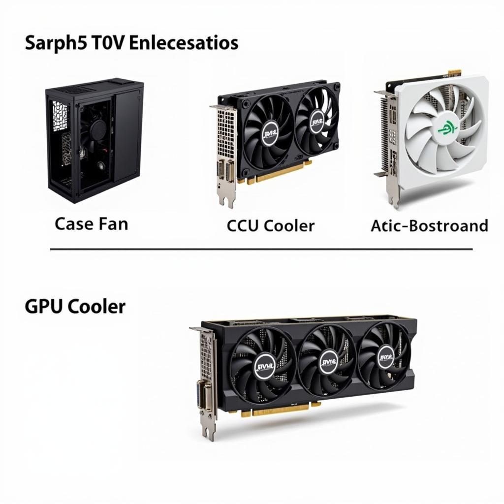 Aerocool Fan Types: Case Fan, CPU Cooler, GPU Cooler