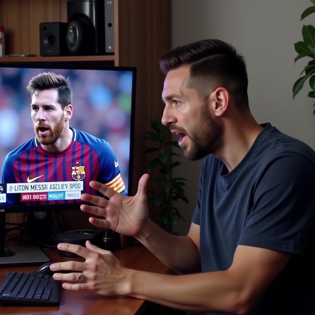 Affxtion discussing Messi's performance