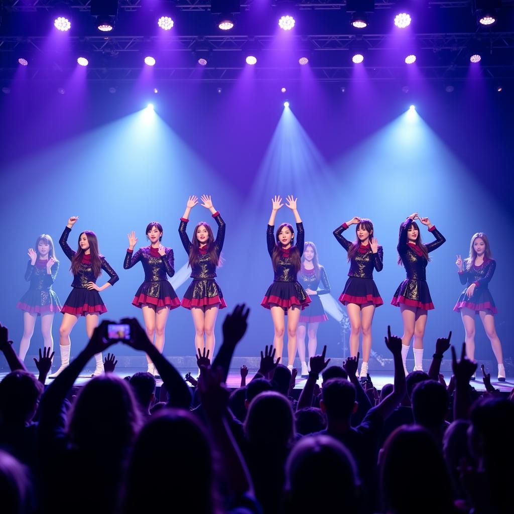 After School Performing "First Love" at Their Hong Kong Fan Meeting