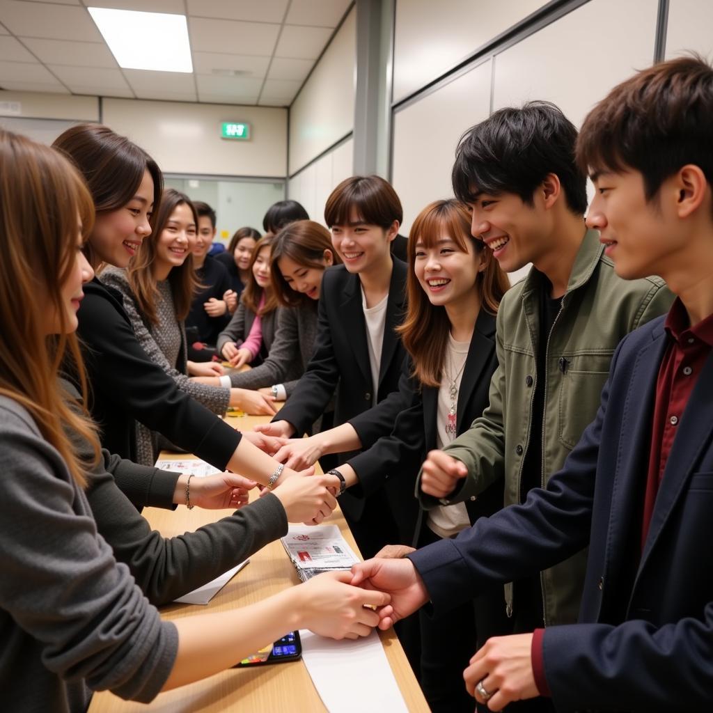 After School Interacting with Fans at the Hong Kong Fan Meeting