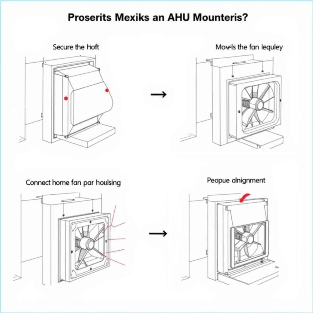 Ahu Fan Installation Process