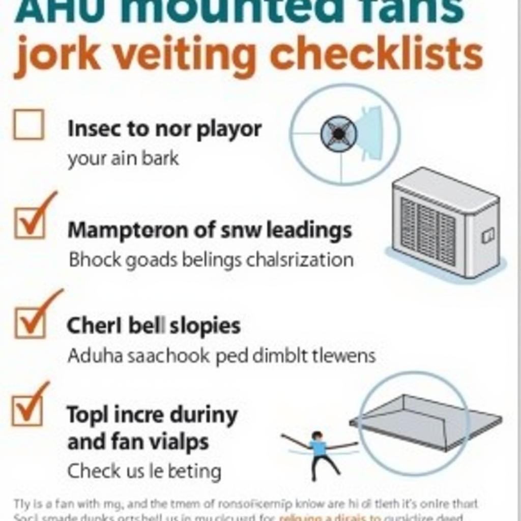 Ahu Fan Maintenance Checklist