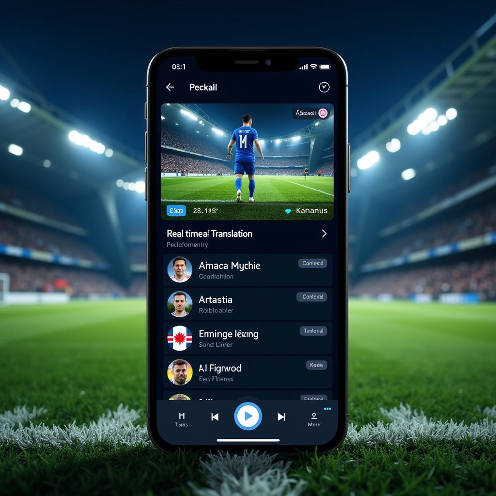 AI-powered football translation app