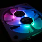 Aigo Aurora C3 RGB Fan Close Up