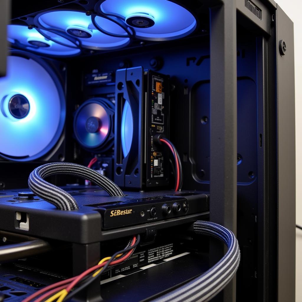 Aigo DR12 Fan Installed in a PC Case