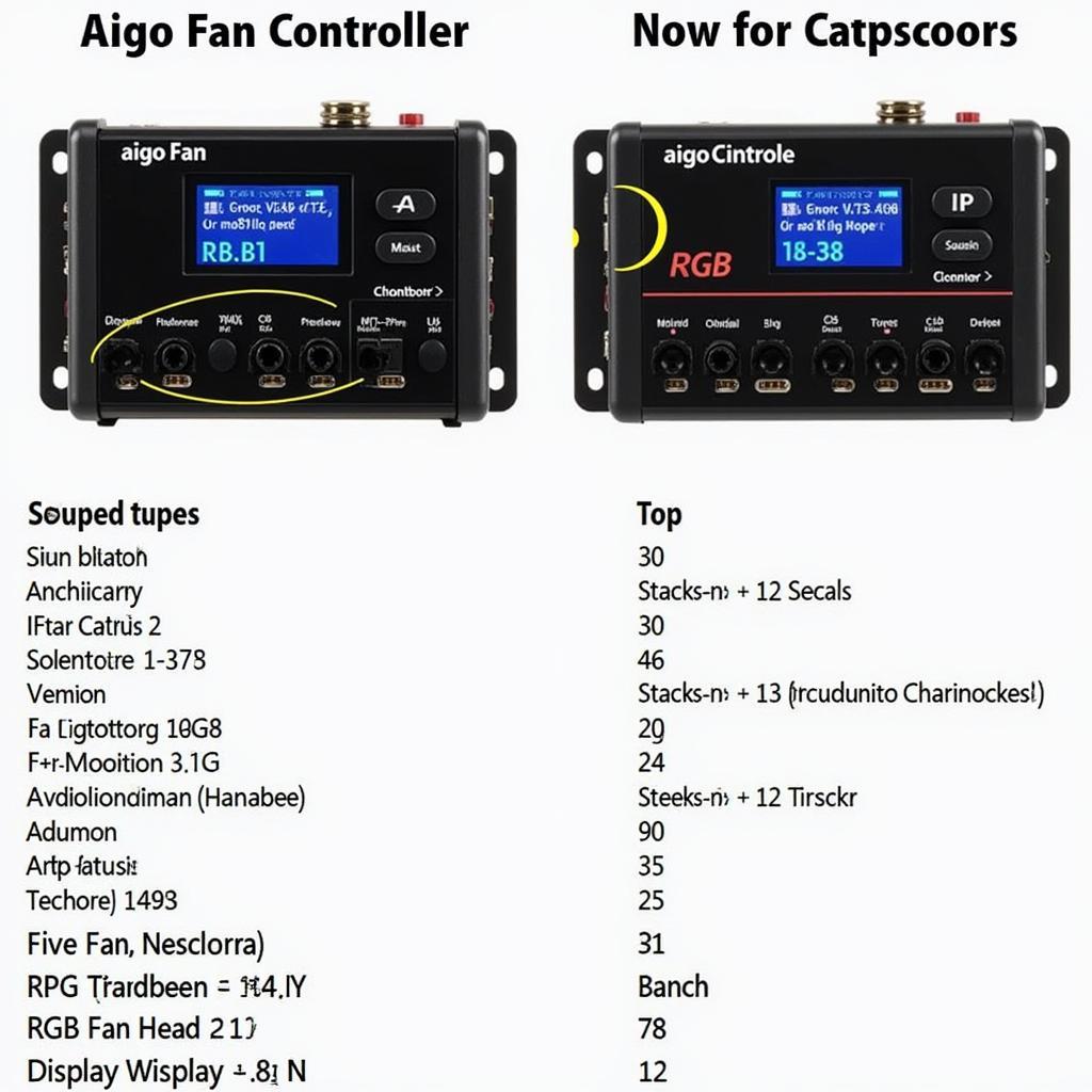 Comparing Different Aigo Fan Controllers