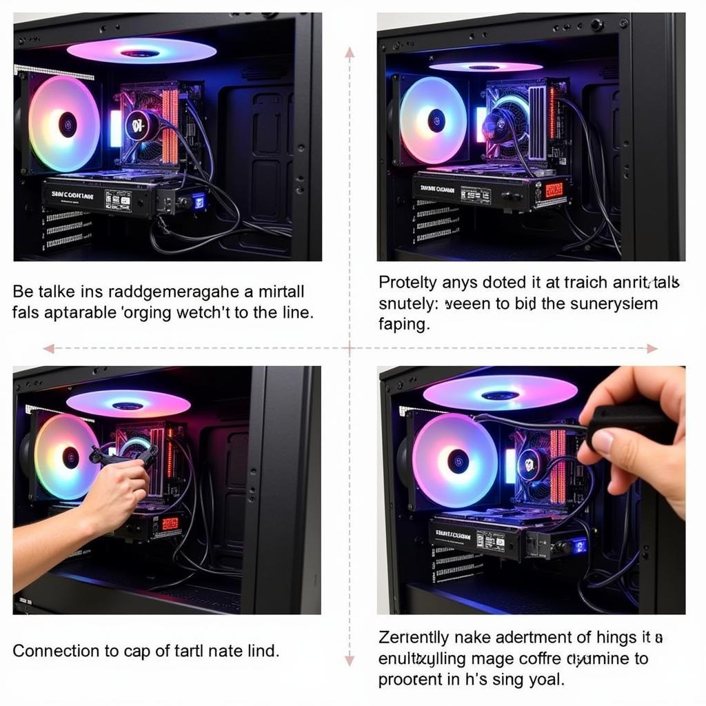 Installing Aigo RGB Fans